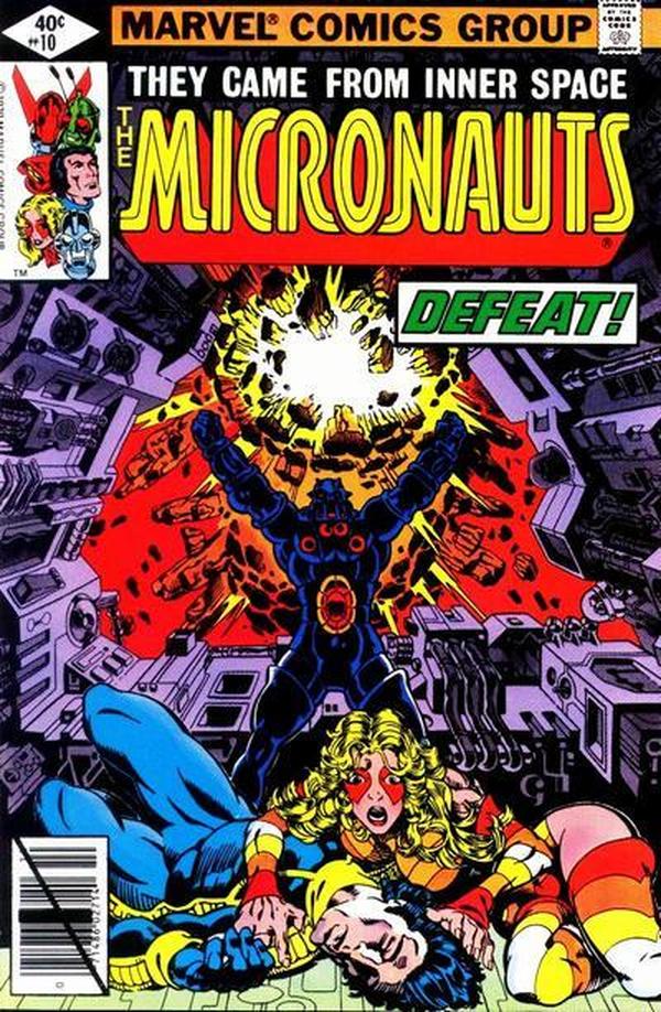 Micronauts #10 cover