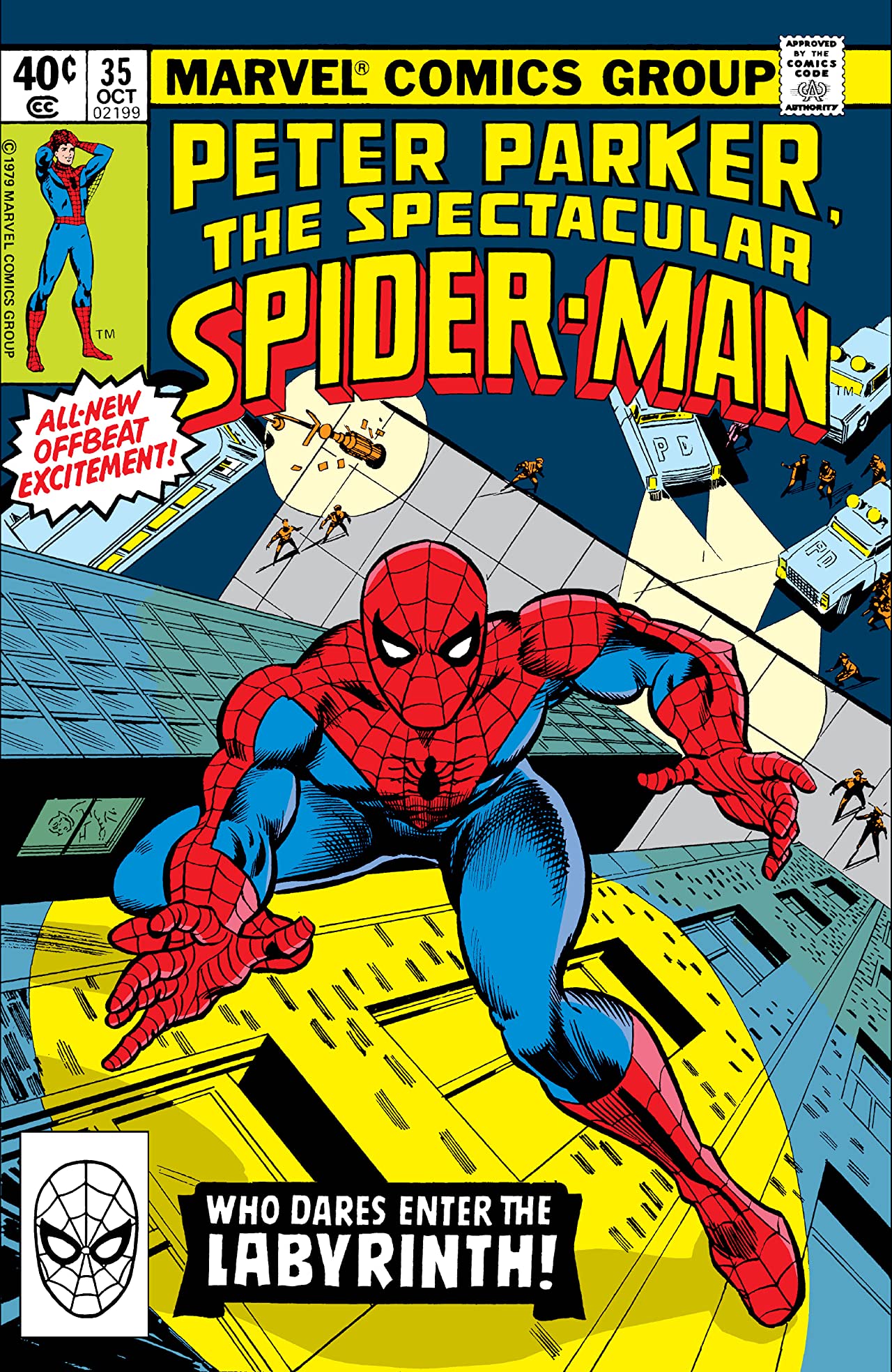 The Spectacular Spider-Man #35 cover