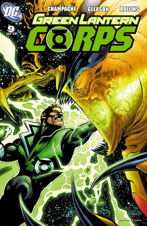 Green Lantern Corps #9 cover