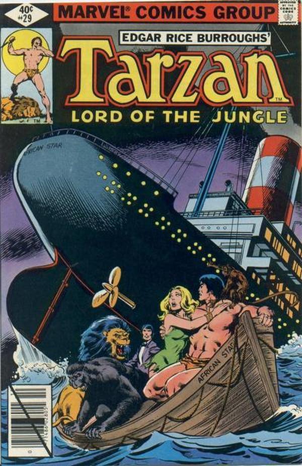 Tarzan #29 cover