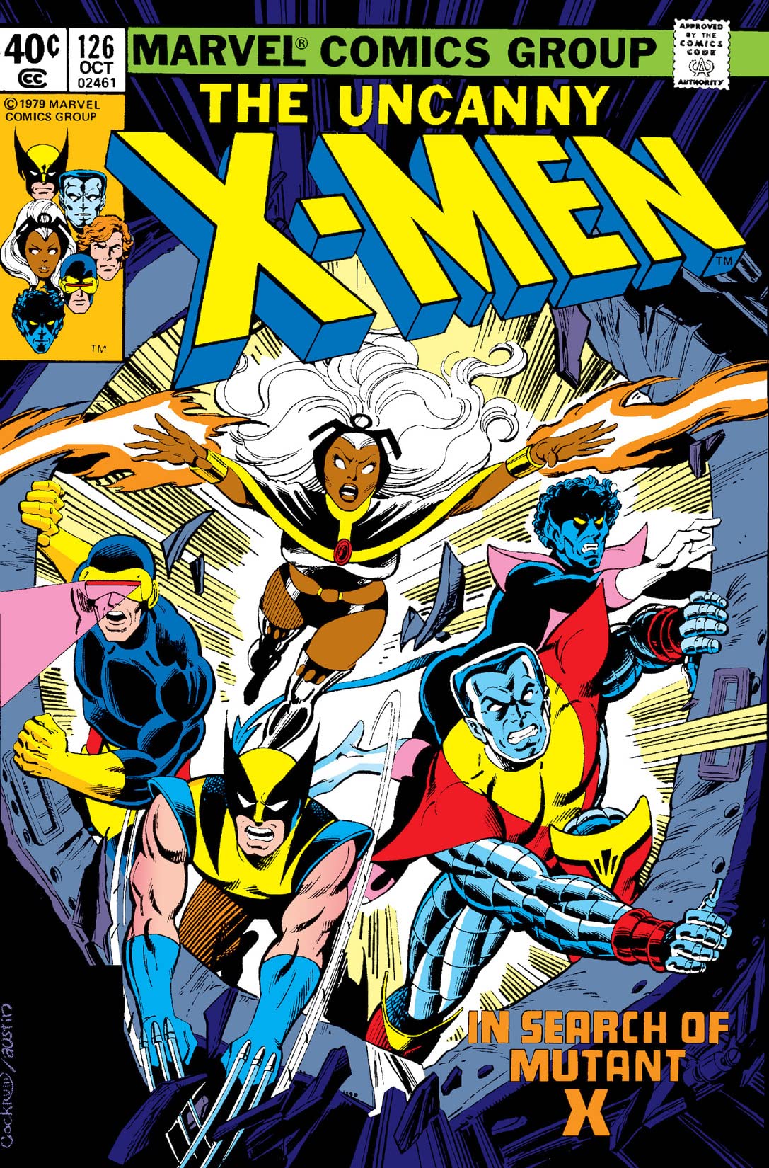 The X-Men #126 cover