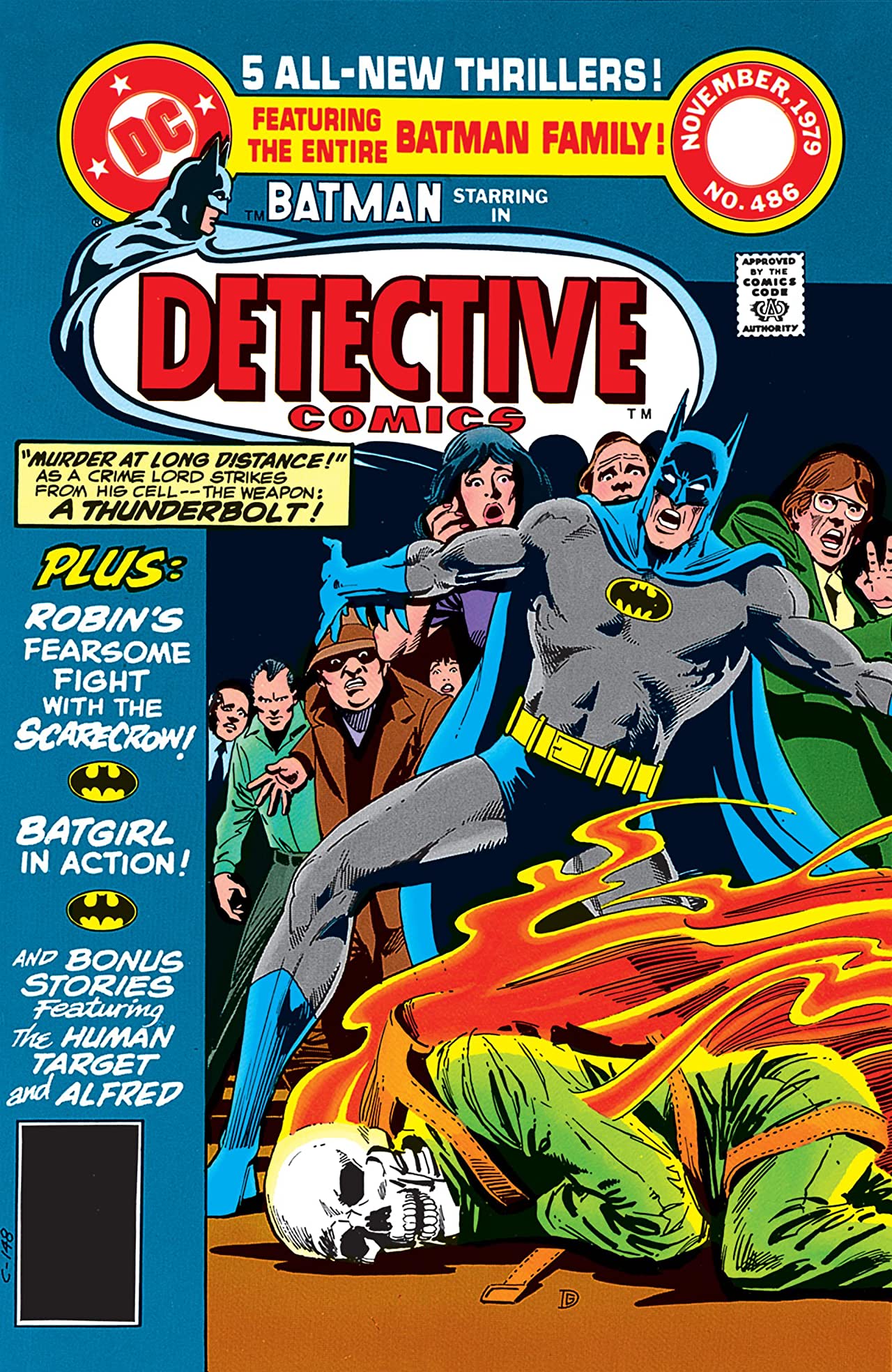 Detective Comics #486 cover
