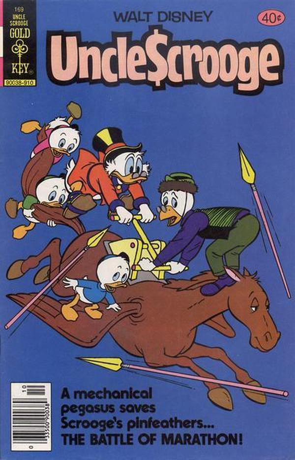 Walt Disney Uncle Scrooge #169 cover