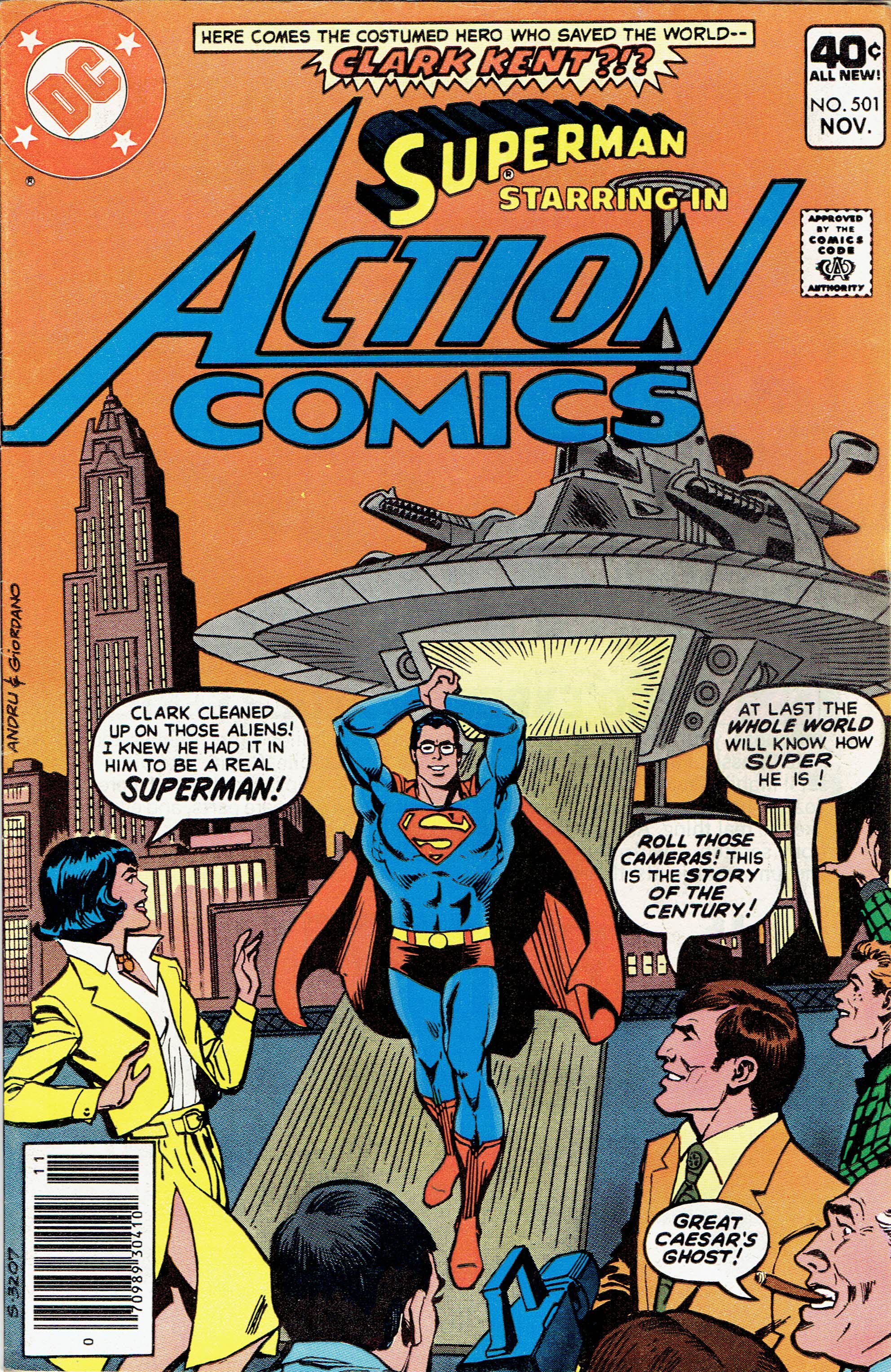 Action Comics #501 cover