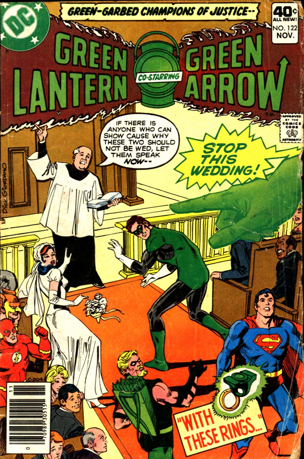 Green Lantern #122 cover