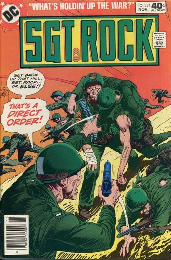 Sgt. Rock #334 cover
