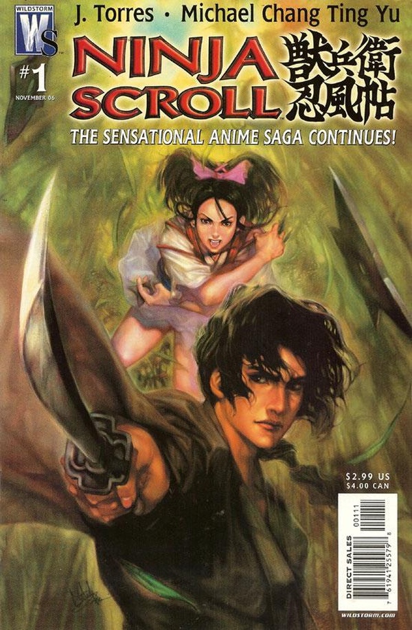 Ninja Scroll #1 cover