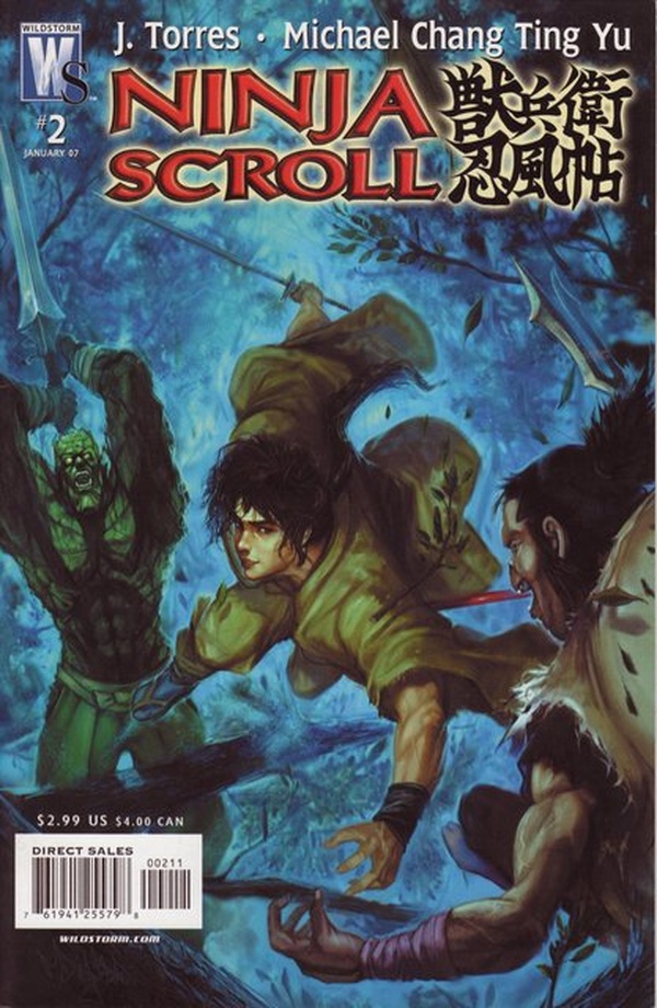 Ninja Scroll #2 cover