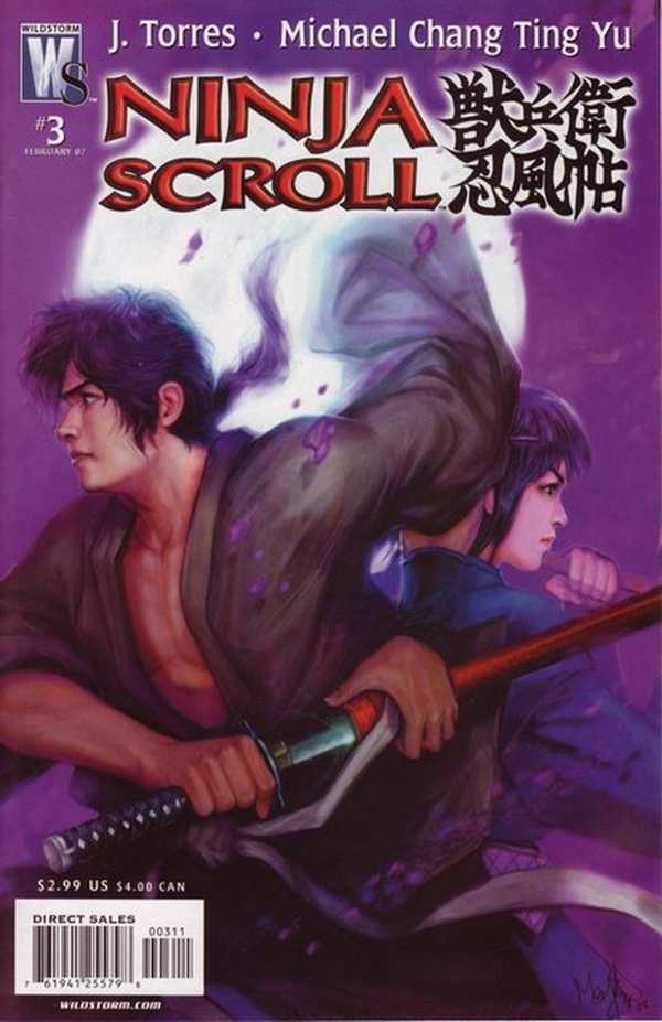 Ninja Scroll #3 cover