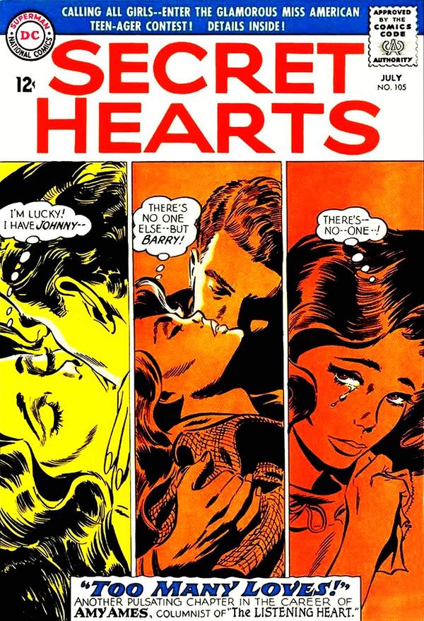 Secret Hearts #105 cover