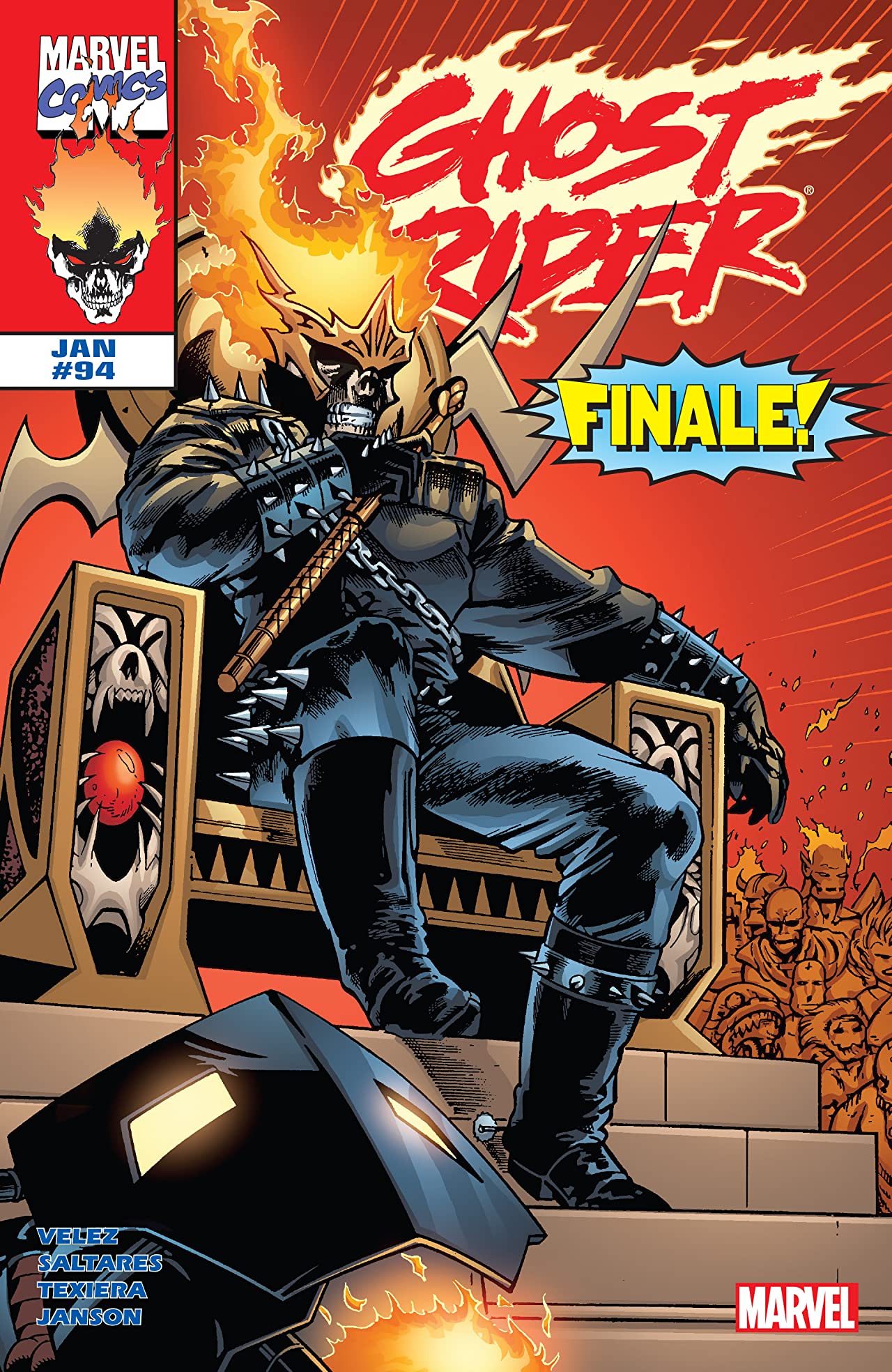 Ghost Rider Finale #94 cover