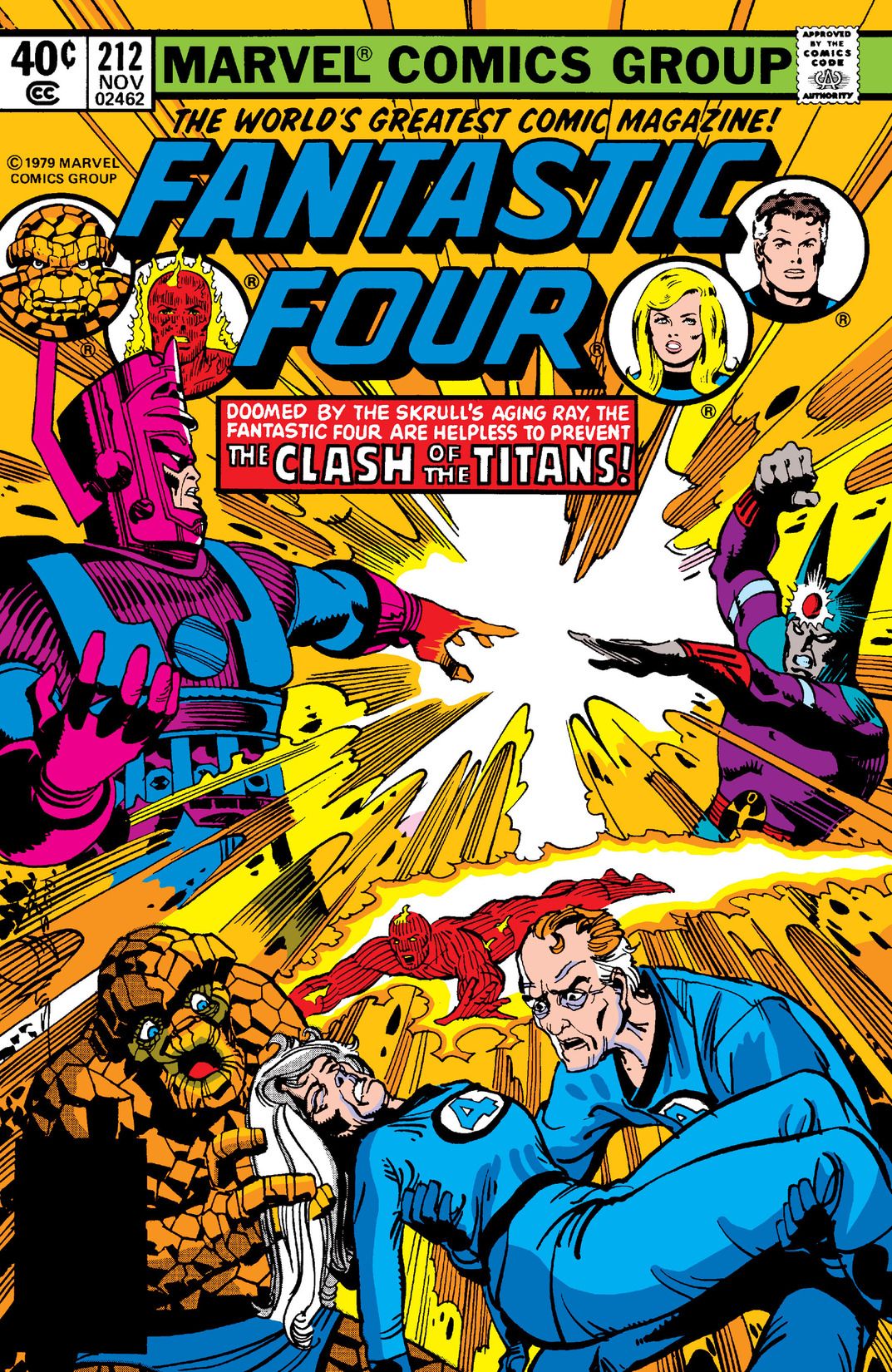 Fantastic Four #212 cover