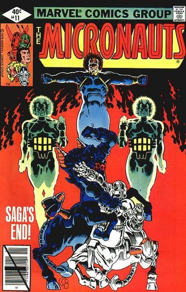 Micronauts #11 cover