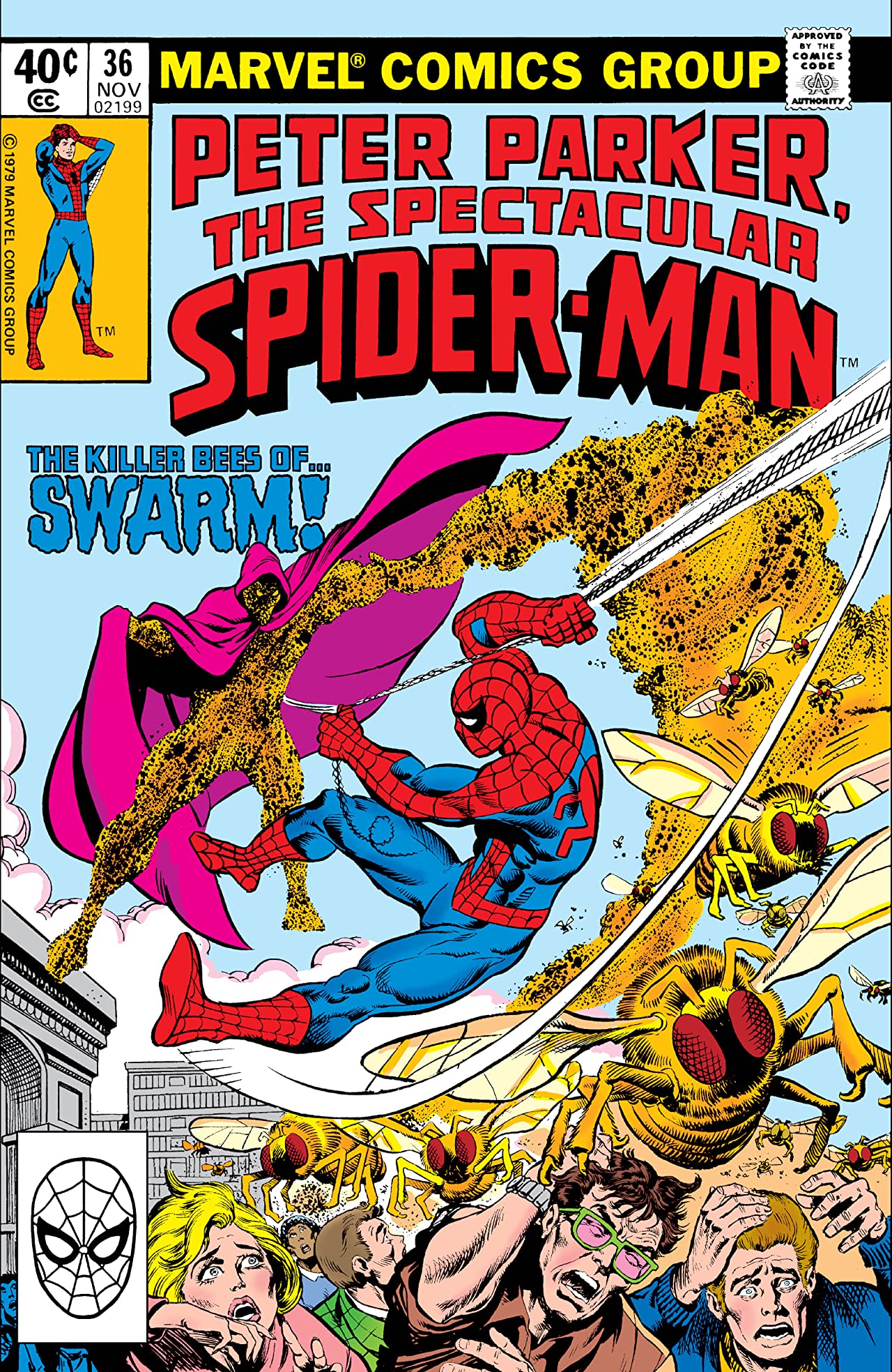 The Spectacular Spider-Man #36 cover