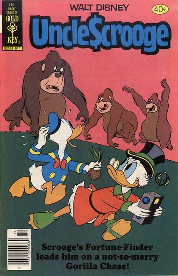 Walt Disney Uncle Scrooge #170 cover