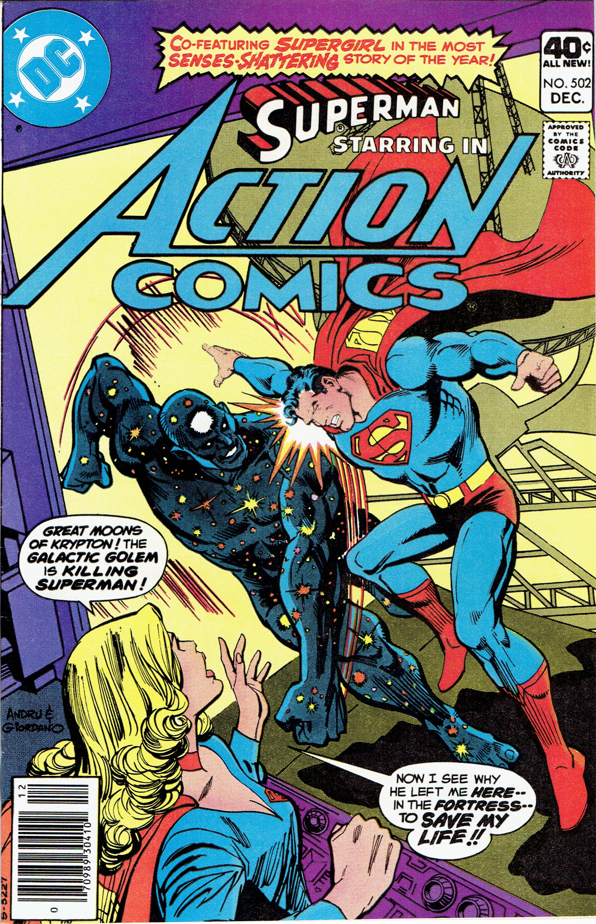 Action Comics #502 cover