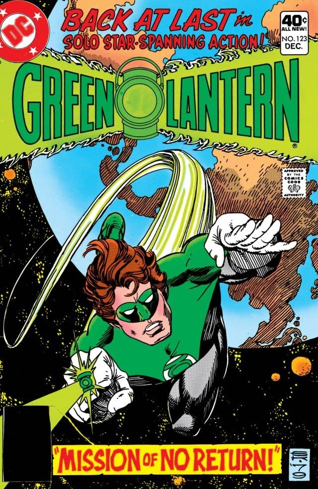 Green Lantern #123 cover