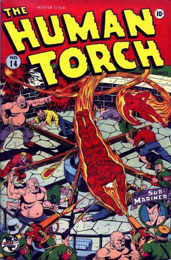 The Human Torch #14 cover