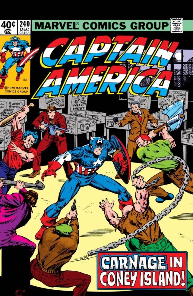Captain America #240 cover