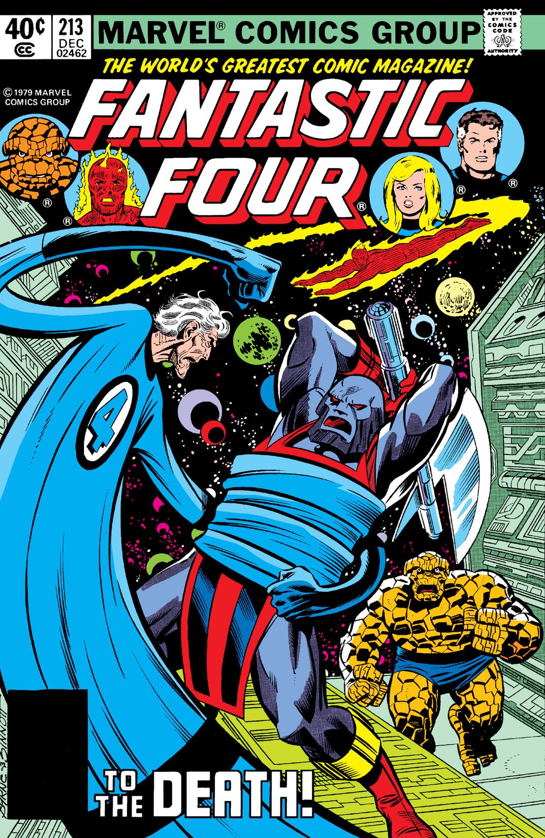 Fantastic Four #213 cover