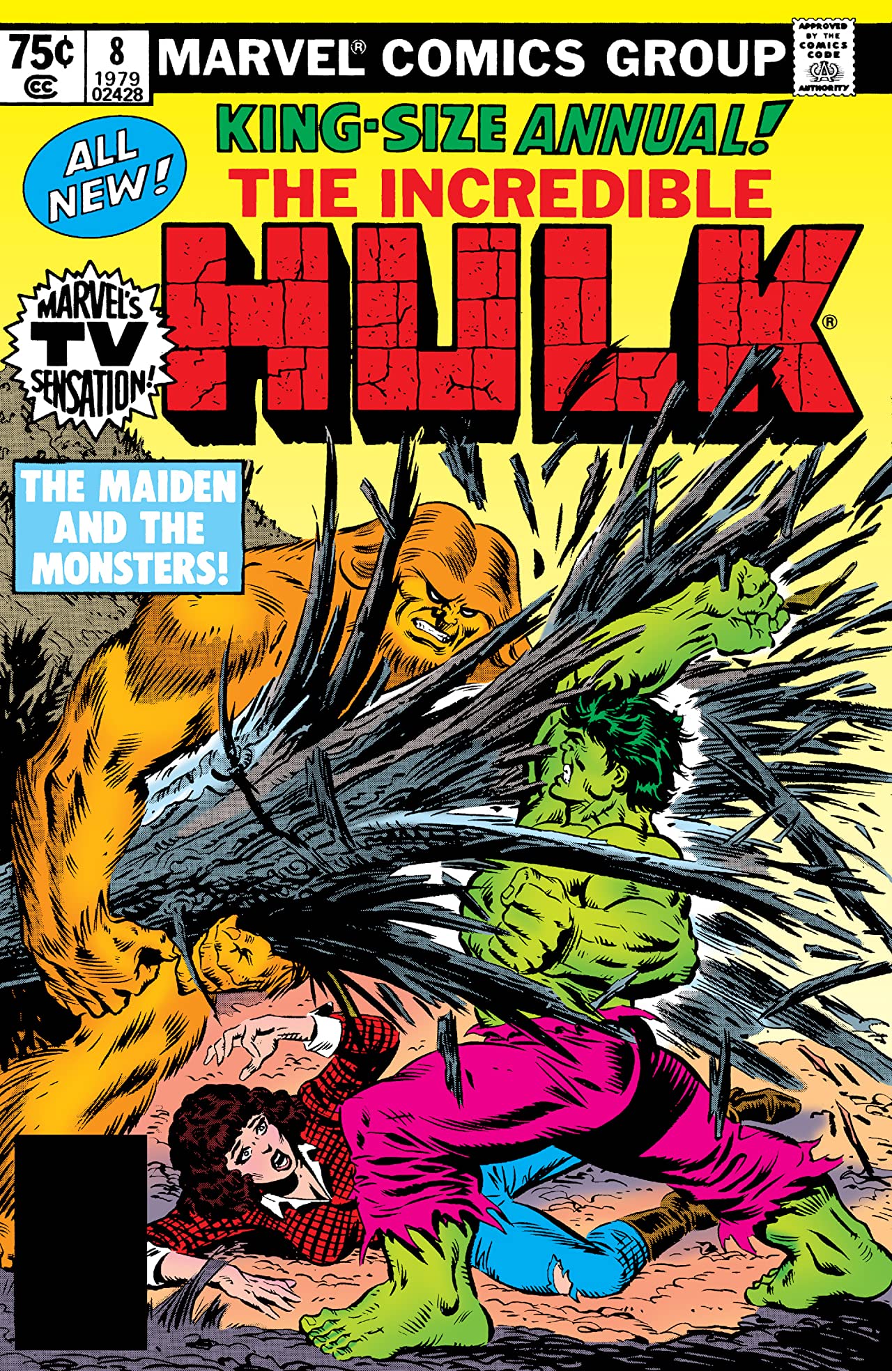 The Incredible Hulk Annual #8 cover