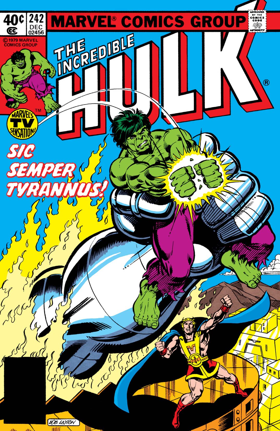 The Incredible Hulk #242 cover