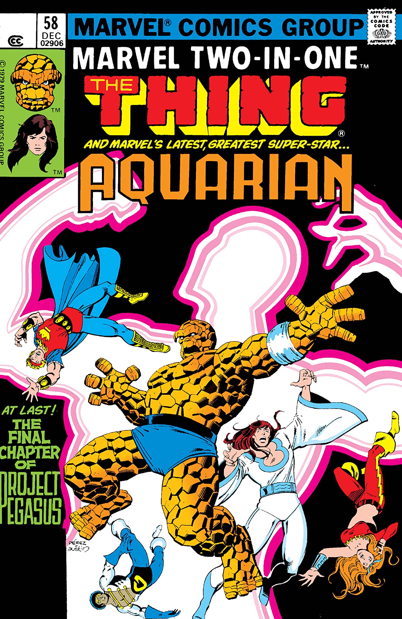 Marvel Two-in-One #58 cover