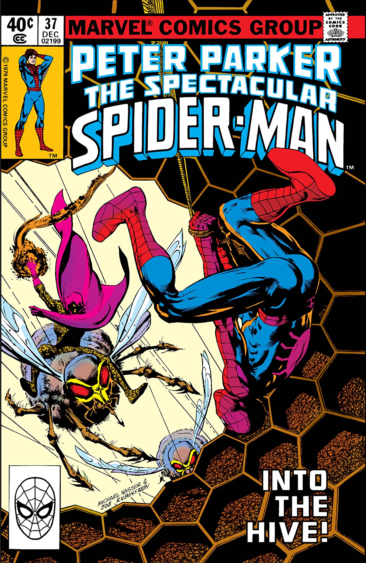 The Spectacular Spider-Man #37 cover