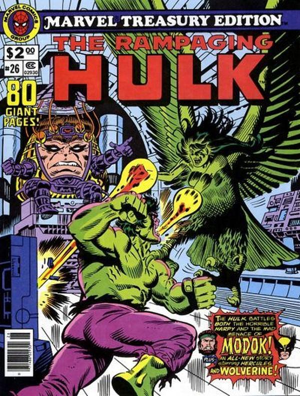 Marvel Treasury Edition #26 cover