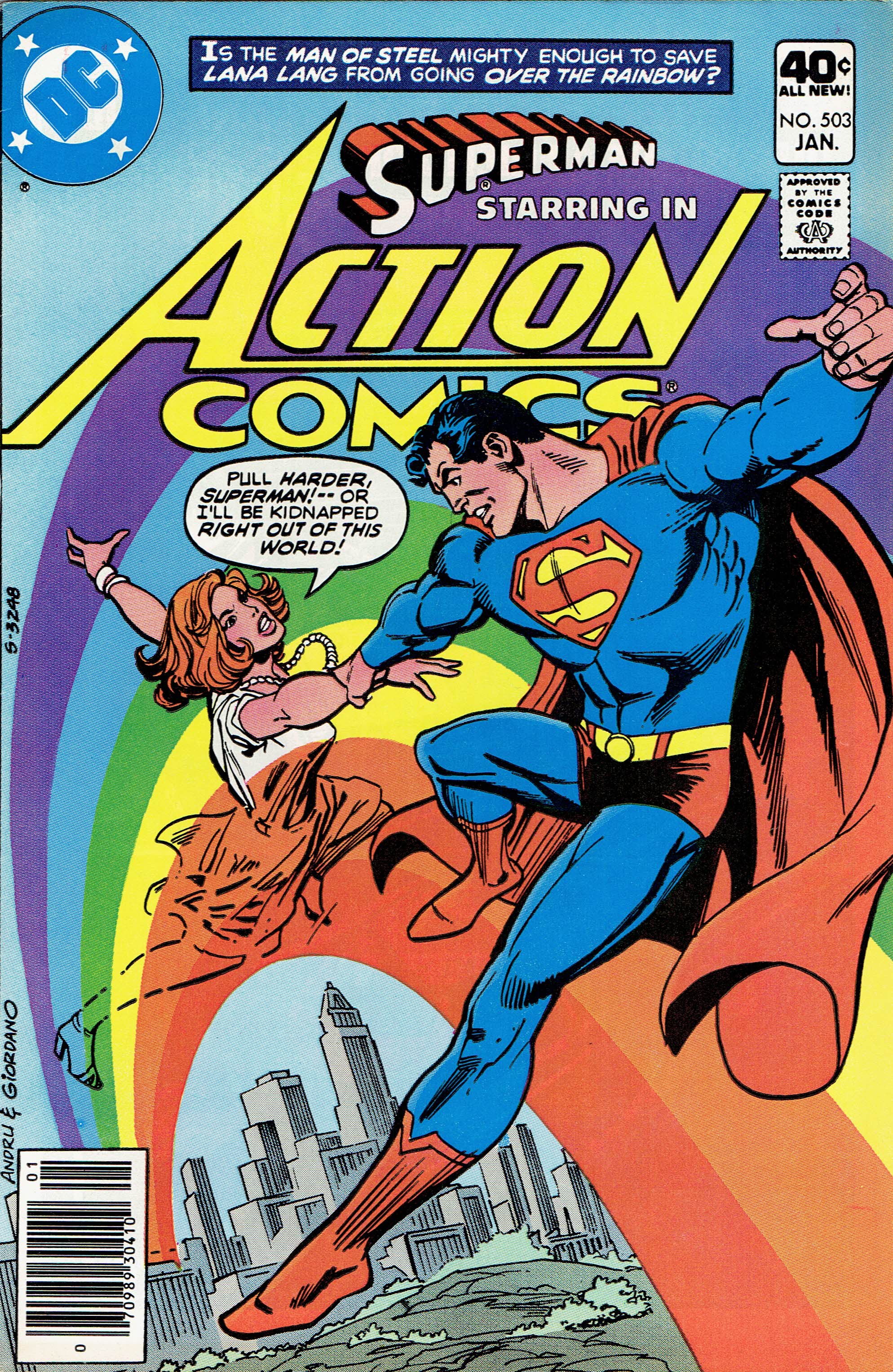 Action Comics #503 cover