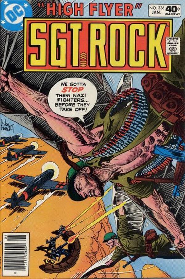 Sgt. Rock #336 cover