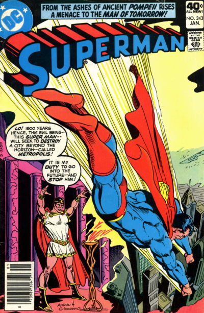 Superman #343 cover