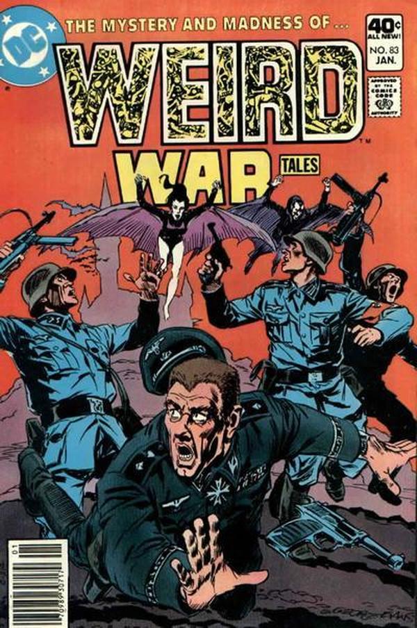 Weird War Tales #83 cover