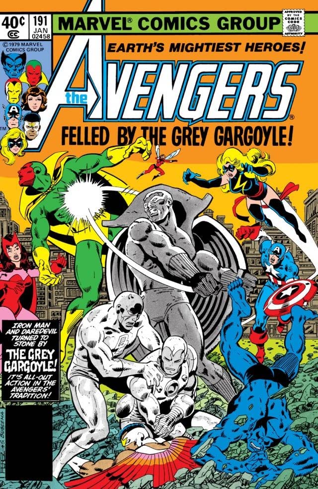 The Avengers #191 cover