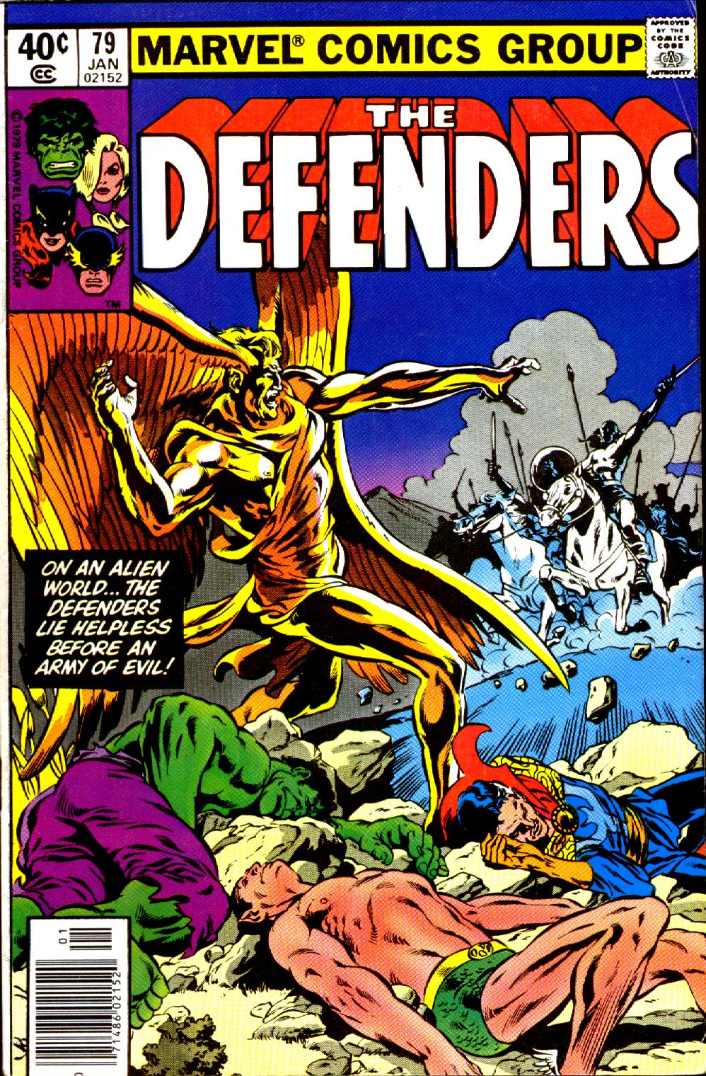 The Defenders #79 cover