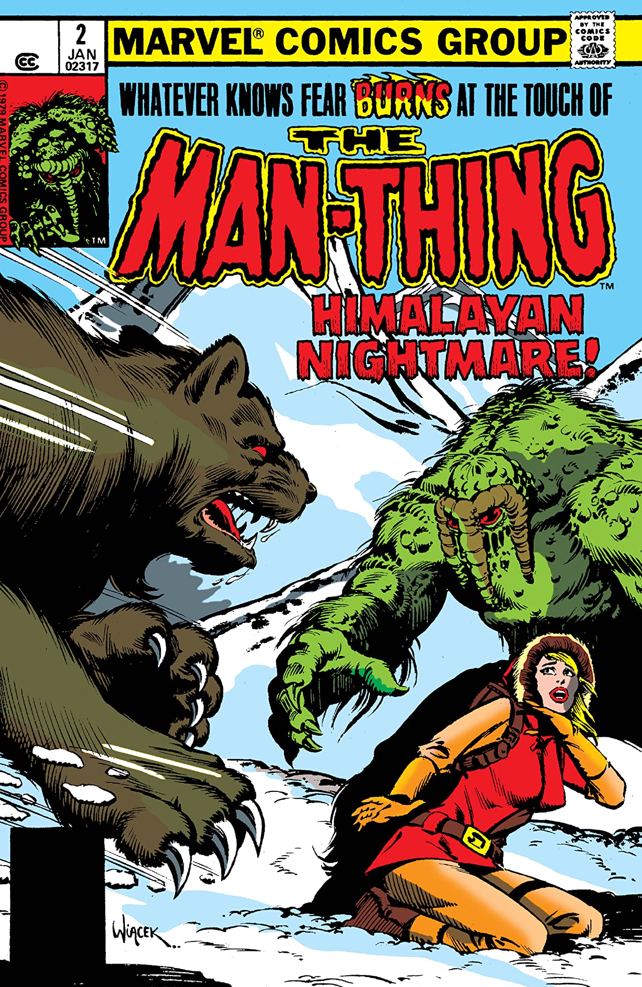 Man-Thing #2 cover