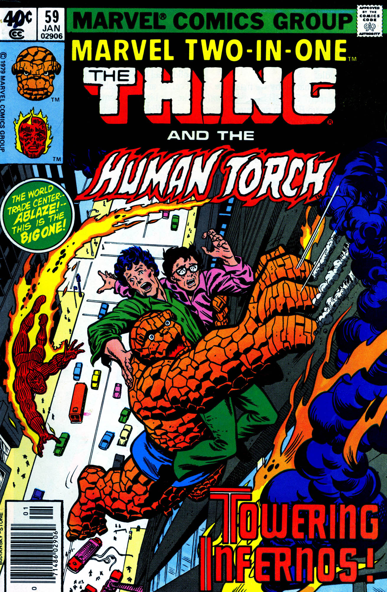 Marvel Two-in-One #59 cover
