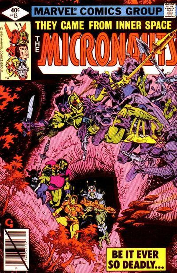 Micronauts #13 cover