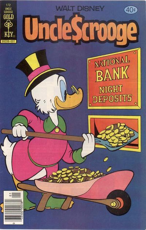 Walt Disney Uncle Scrooge #172 cover