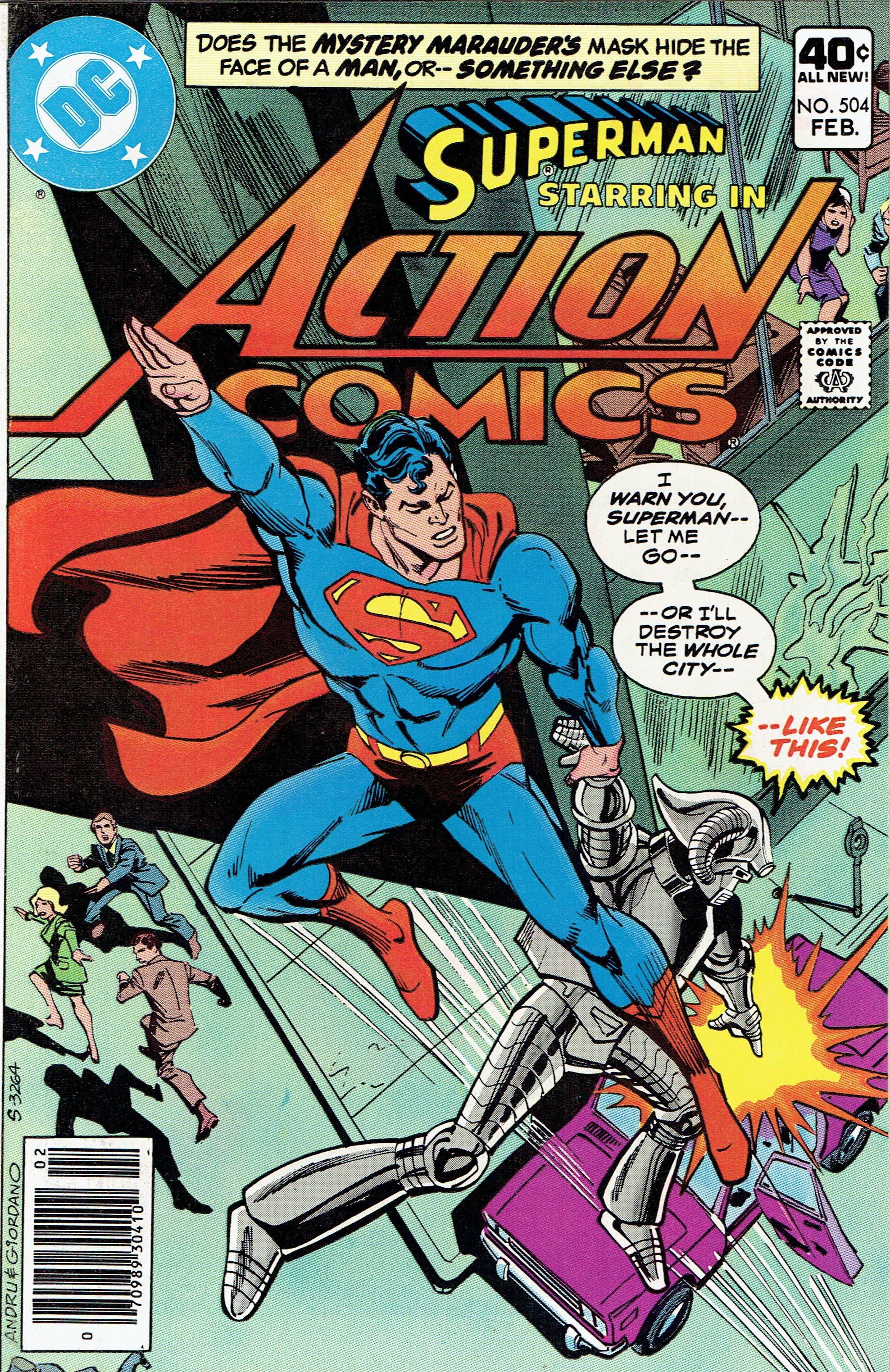 Action Comics #504 cover