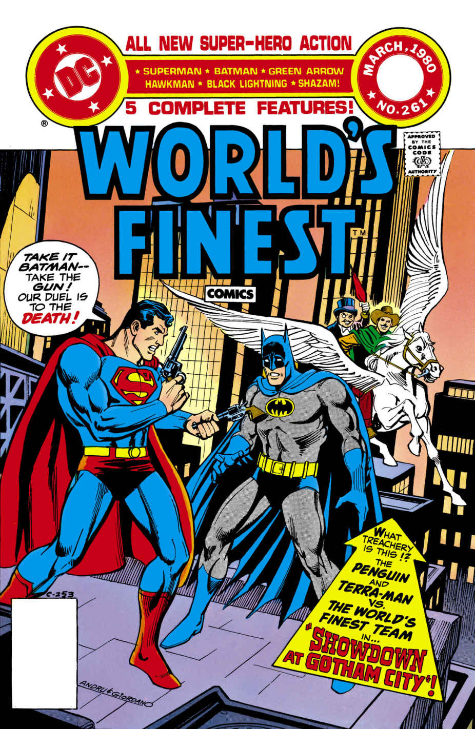 World's Finest Comics #261 cover