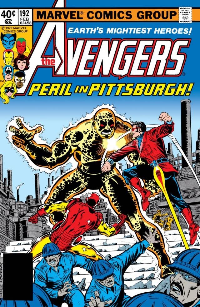 The Avengers #192 cover