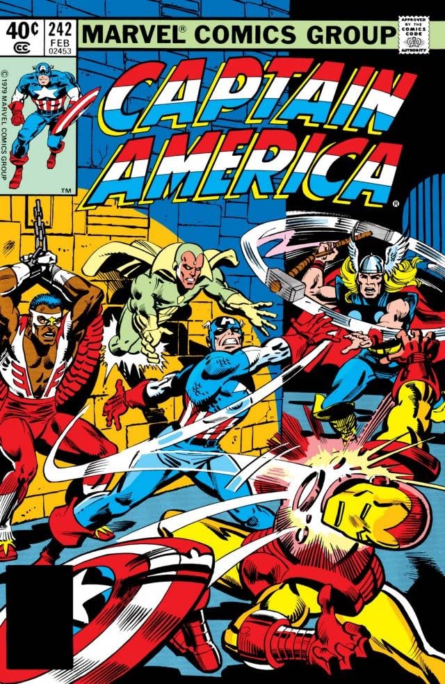 Captain America #242 cover