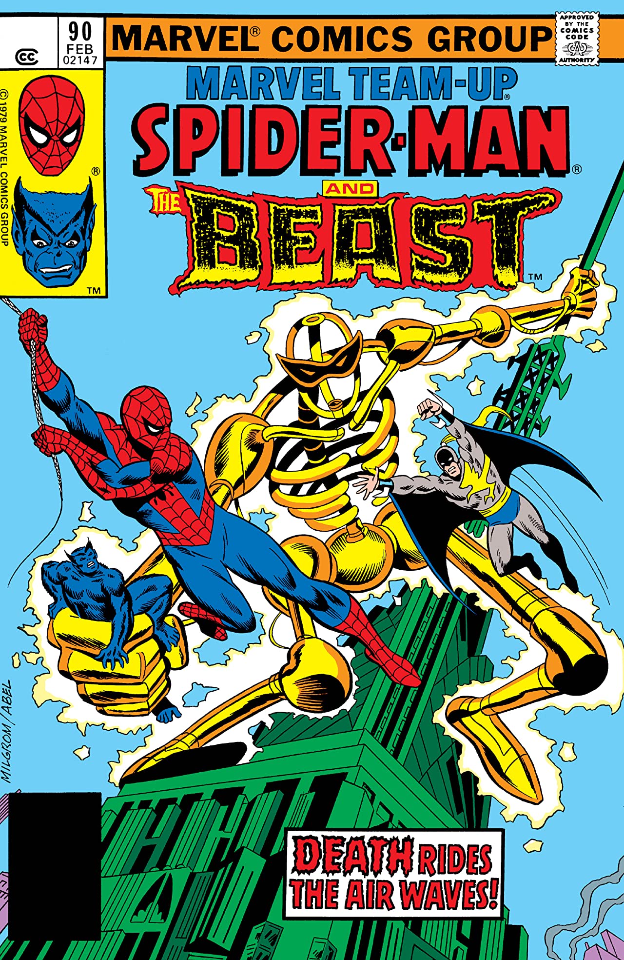 Marvel Team-Up #90 cover
