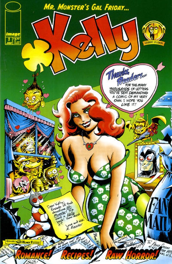 Mr. Monster's Gal Friday... Kelly!