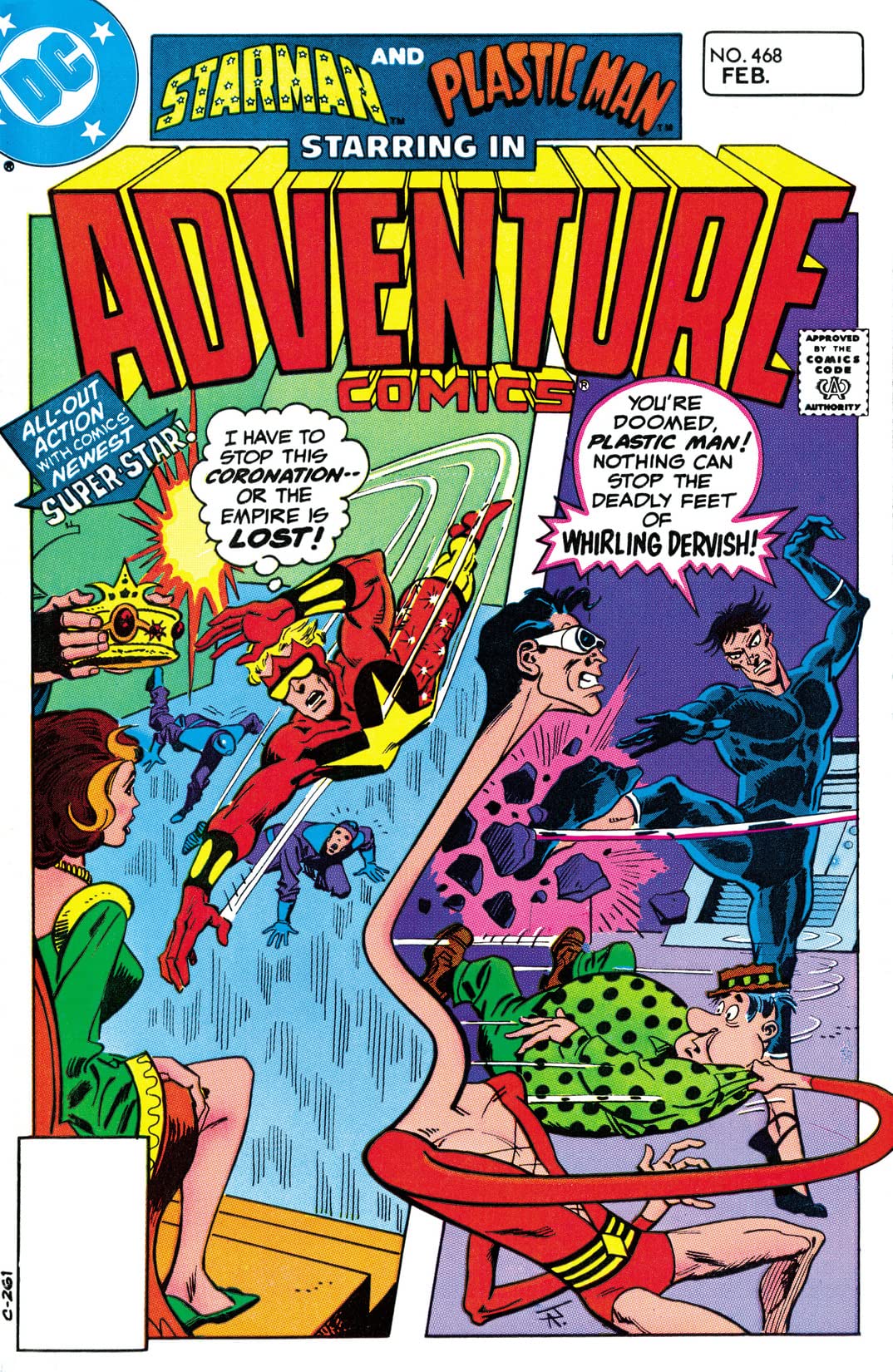 Adventure Comics #468 cover