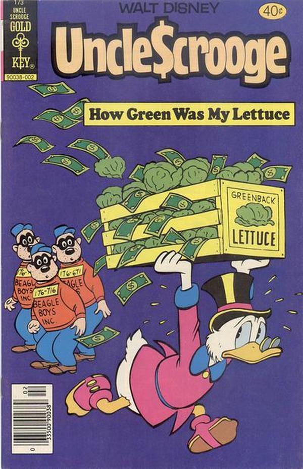 Walt Disney Uncle Scrooge #173 cover