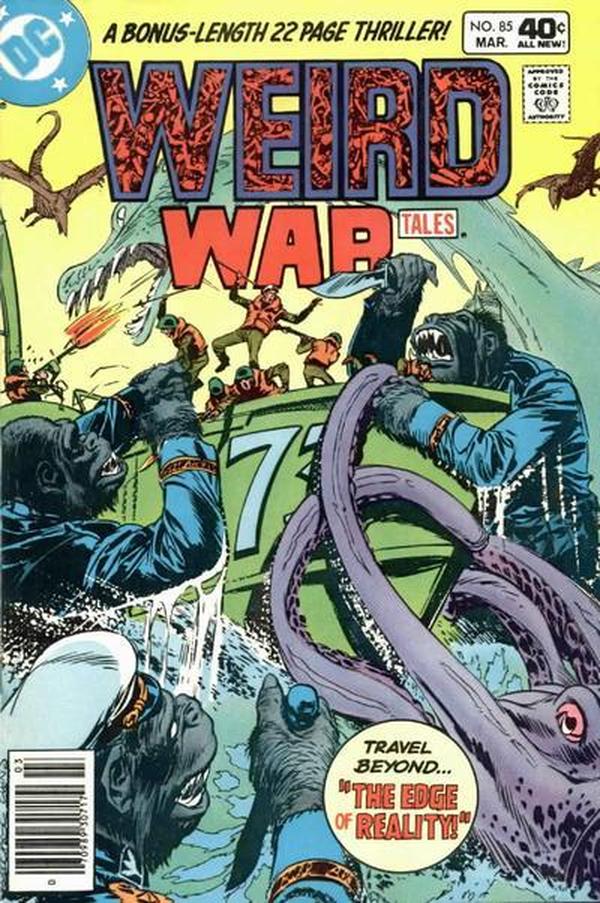 Weird War Tales #85 cover