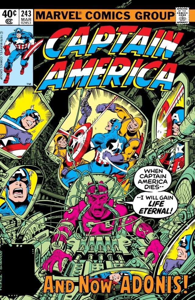 Captain America #243 cover