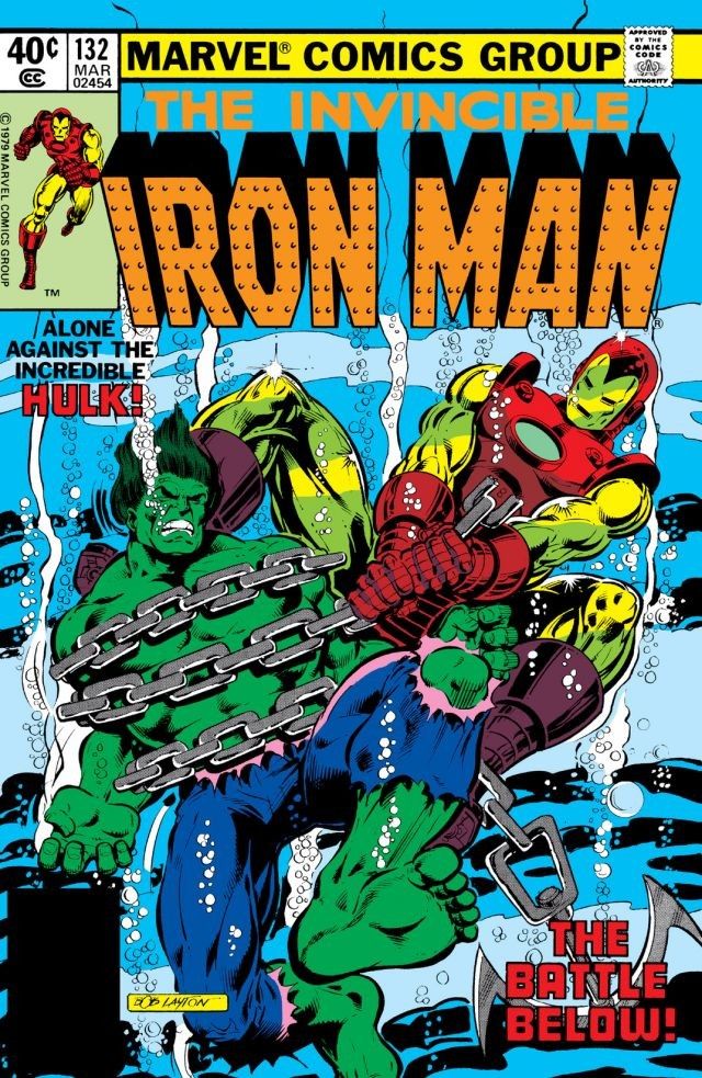 Iron Man #132 cover